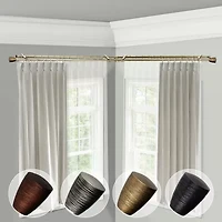 Rod Desyne Tarzan Corner Double Curtain