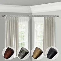 Rod Desyne Tarzan Corner Double Curtain