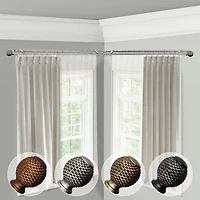 Rod Desyne Ozana Corner Double Curtain