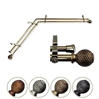 Rod Desyne Ozana Corner Double Curtain