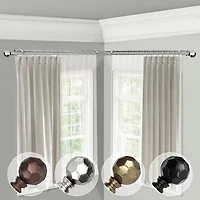 Rod Desyne Christiano Corner Double Curtain