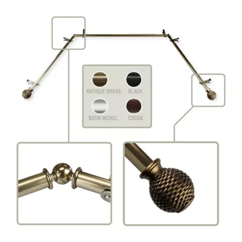 Rod Desyne Ozana Bay Window