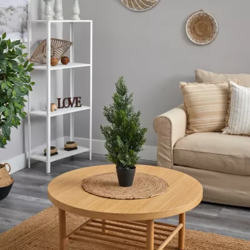 Nearly Natural 2ft Mini Cedar 2 Foot Christmas Tree