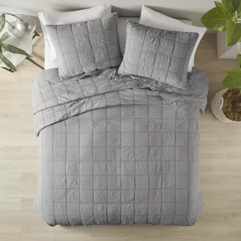Croscill Gema 100% Cotton 3-Pc Quilt Set