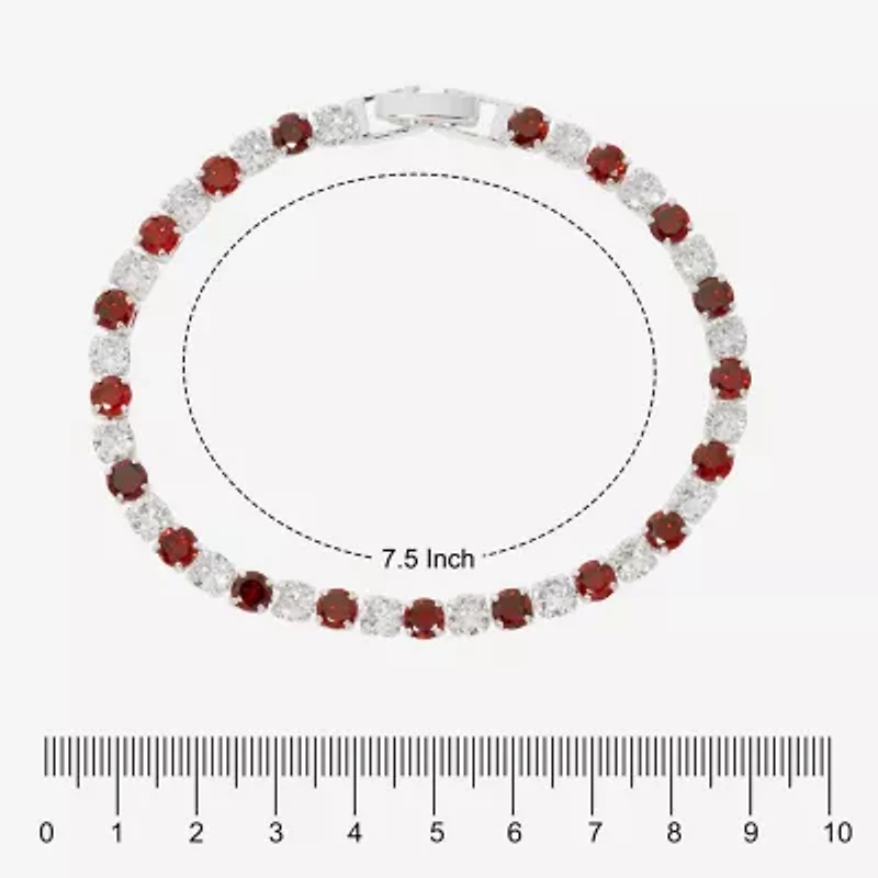 Sparkle Allure Light Up Box Womens Cubic Zirconia Pure Silver Over Brass Round 2-pc. Jewelry Set