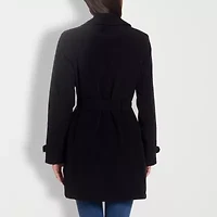 Gallery Womens Belted Midweight Trench Coat