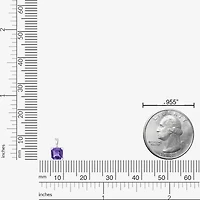 Gemstone Sterling Silver Pendant Necklace