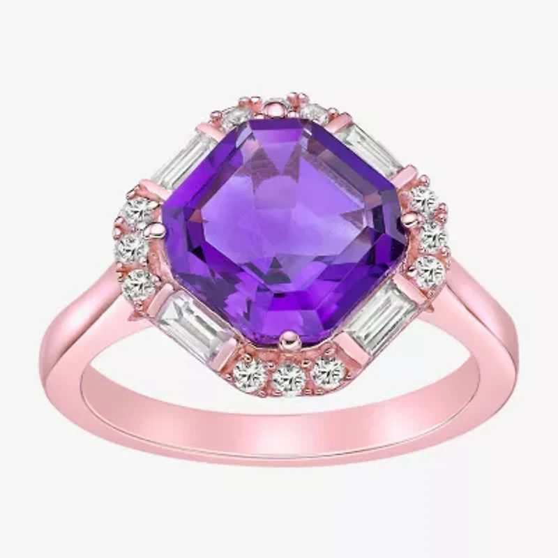 Gemstone Sterling Silver Cocktail Ring