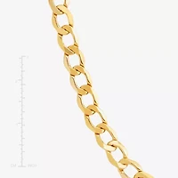 Made in Italy Unisex Adult 14K Gold 22 Inch Curb Chain Necklace