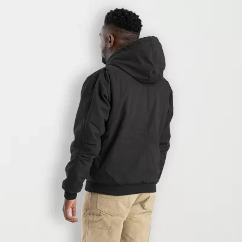 Berne Highland Washed Duck Mens Hooded Heavyweight Big and Tall Work Jacket