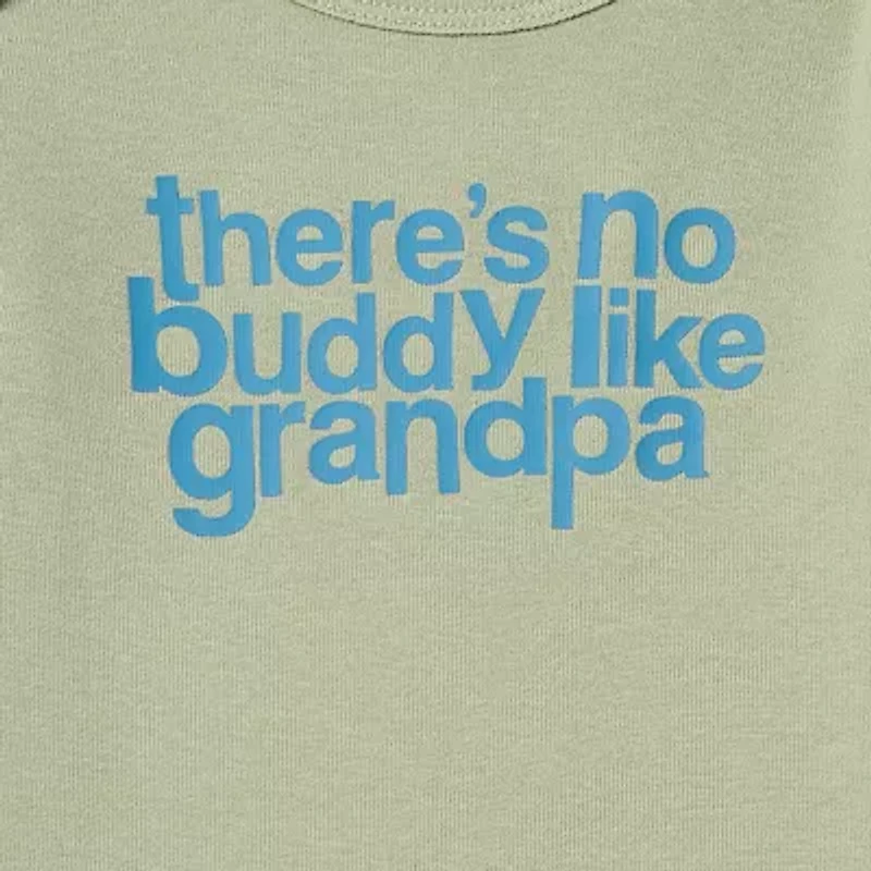 Okie Dokie Baby Unisex Crew Neck Long Sleeve Rib Bodysuit