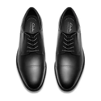 Clarks Steadwell Mens Cap Closed Toe Oxford Shoes