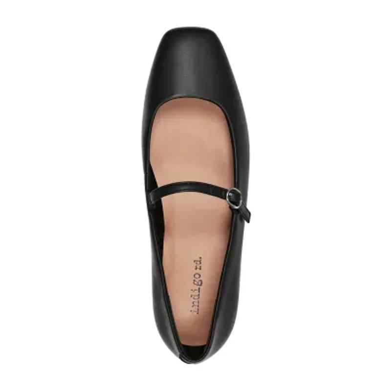 Indigo Rd. Nadiya Womens Square Ballet Flats