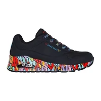 Skechers Uno Ravaged Love Womens Sneakers