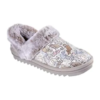 Skechers Bobs Cozy Kiss Purrfect Womens Memory Foam Slip-On Slippers
