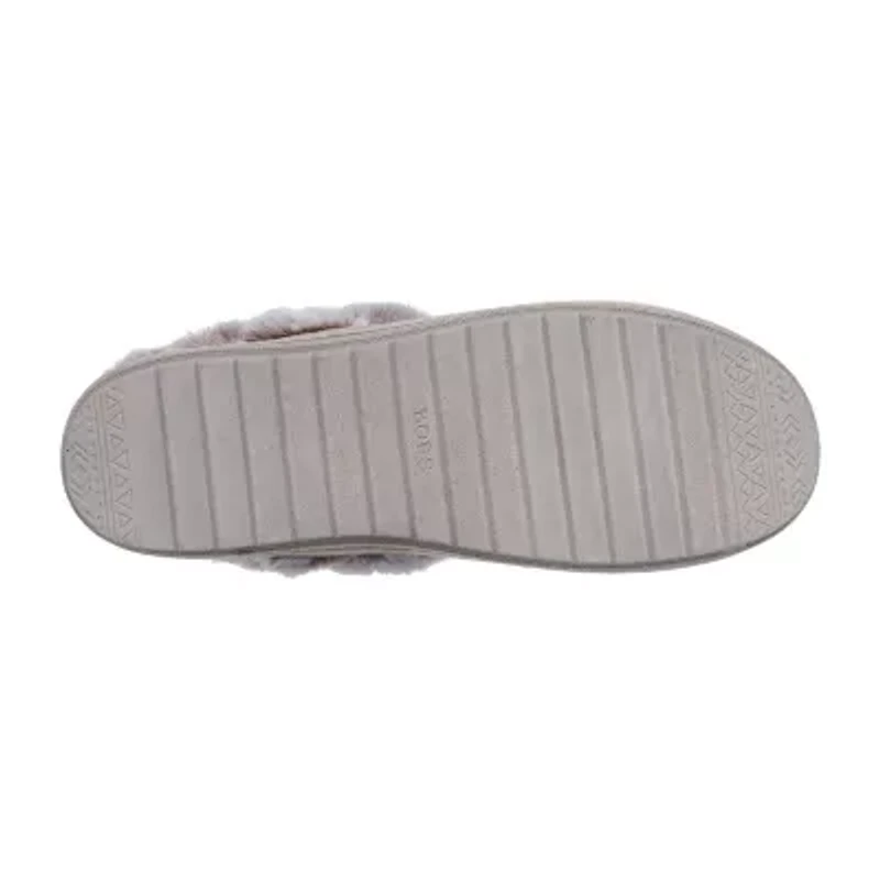 Skechers Bobs Cozy Kiss Purrfect Womens Memory Foam Slip-On Slippers