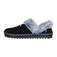 Skechers Bobs Cozy Kiss Meow Pjs Womens Memory Foam Slip-On Slippers