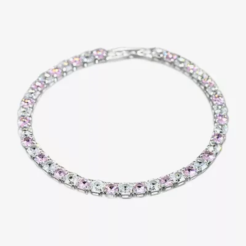 Sparkle Allure Light Up Box Womens Cubic Zirconia Pure Silver Over Brass Round 3-pc. Jewelry Set