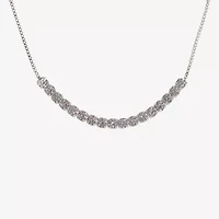 Sparkle Allure Light Up Box Womens Cubic Zirconia Pure Silver Over Brass Round 3-pc. Jewelry Set