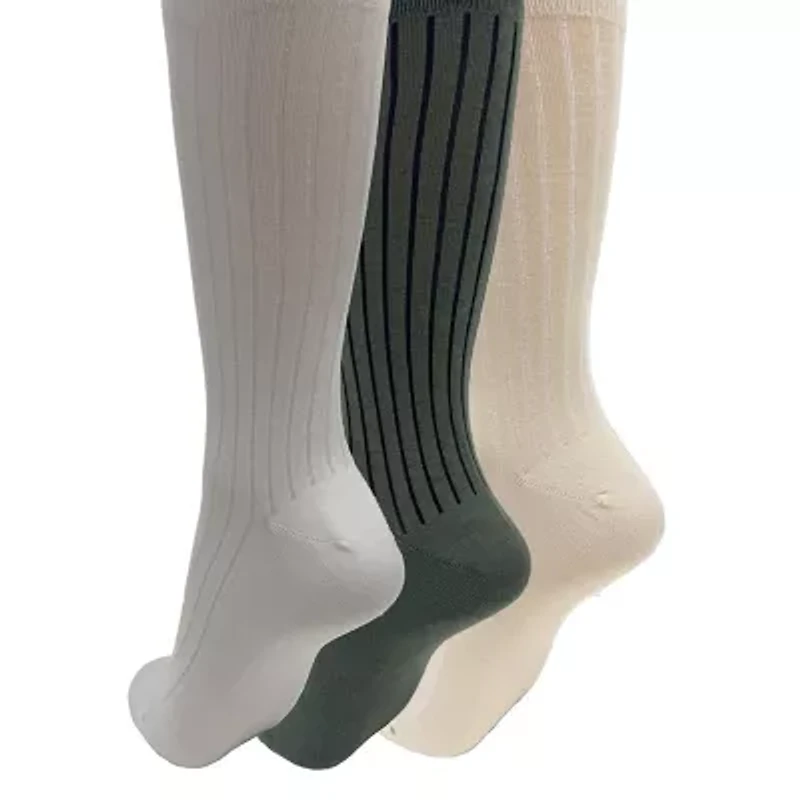 Clarks Womens 3 Pair Crew Socks