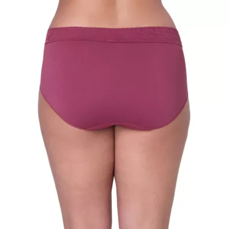 Bali Comfort Revloution Womens Average + Full Figure Seamless Brief Panty Dfmlbf