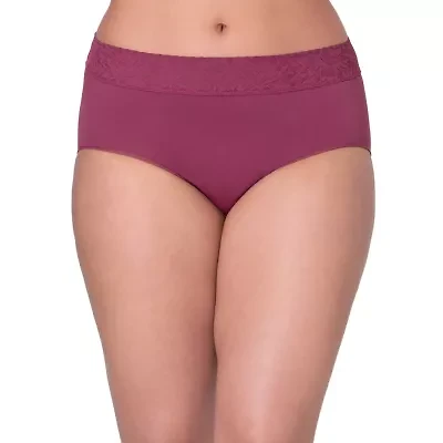 Bali Comfort Revloution Womens Average + Full Figure Seamless Brief Panty Dfmlbf