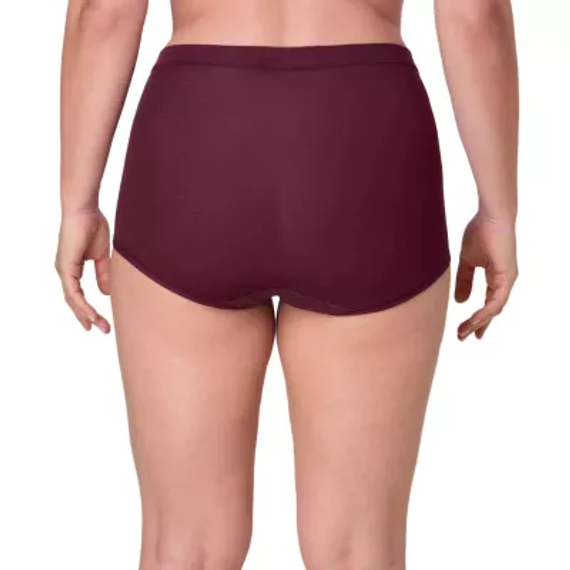 Bali Breathe Cotton Modal Lace High Rise Brief DFCLBF