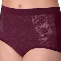 Bali Breathe Cotton Modal Lace High Rise Brief DFCLBF