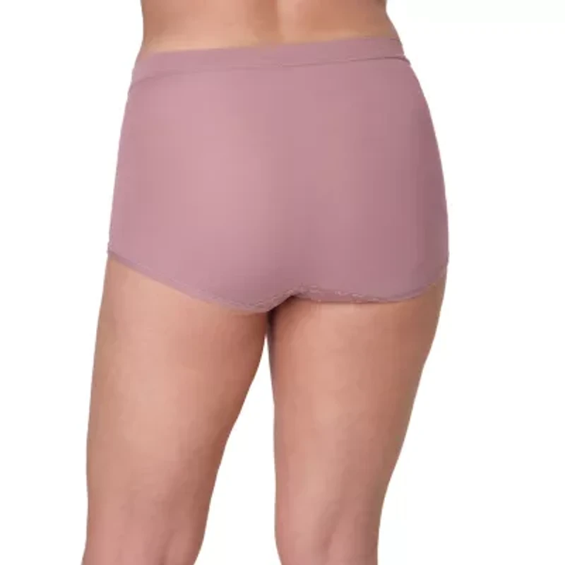 Bali Breathe Cotton Modal Lace High Rise Brief DFCLBF