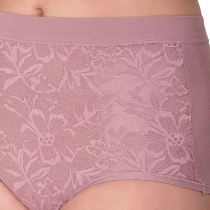 Bali Breathe Cotton Modal Lace High Rise Brief DFCLBF