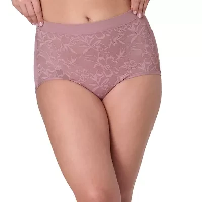Bali Breathe Cotton Modal Lace High Rise Brief DFCLBF