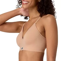 Hanes Womens Seamless Light Support T-Shirt Bralette Dho203
