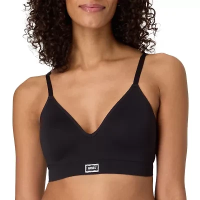 Hanes Womens Seamless Light Support T-Shirt Bralette Dho203