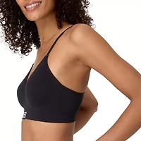 Hanes Womens Seamless Light Support T-Shirt Bralette Dho203