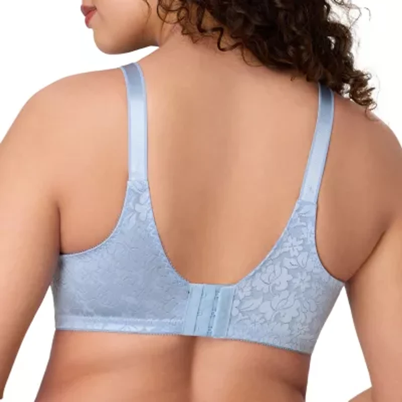 Bali Double Support® Spa Closure® Comfort-U Back Full Coverage Wireless Full Coverage Bra Df3372