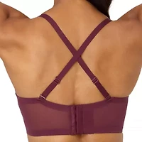 Maidenform Casual Comfort Womens Lace Light Support Longline Wireless Bralette Dm1188