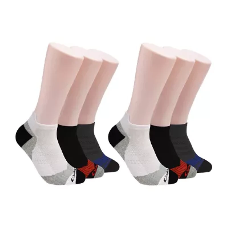 Clarks Mens 6 Pair Low Cut Socks