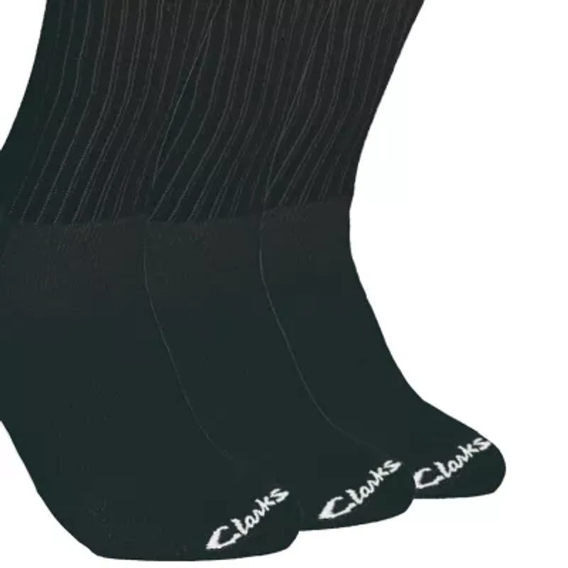 Clarks Mens 6 Pair Crew Socks