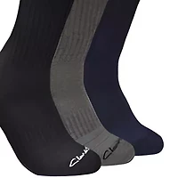 Clarks Mens 6 Pair Crew Socks