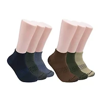 Clarks Mens 6 Pair Low Cut Socks