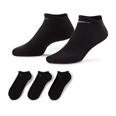 Nike Everyday Cushioned Unisex Adult Multi-Pack Pair No Show Socks