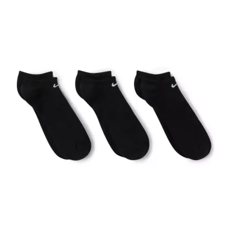 Nike Everyday Cushioned Unisex Adult Multi-Pack Pair No Show Socks