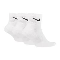 Nike Everyday Cushioned Unisex Adult Multi-Pack Pair Quarter Ankle Socks