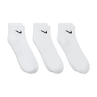 Nike Everyday Cushioned Unisex Adult Multi-Pack Pair Quarter Ankle Socks