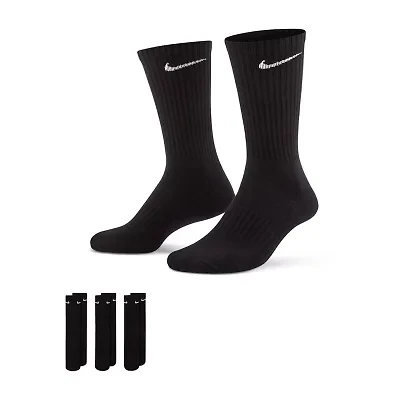Nike Everyday Cushioned 3 Pair Crew Socks Unisex Adult