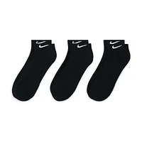 Nike Everyday Cushioned Unisex Adult Multi-Pack 3 Pair Low Cut Socks
