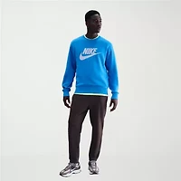 Nike Fleece Mens Crew Neck Long Sleeve Sweatshirt