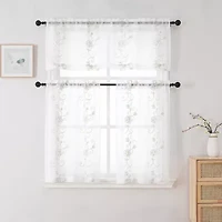 Runyan 3-pc. Rod Pocket Window Tier