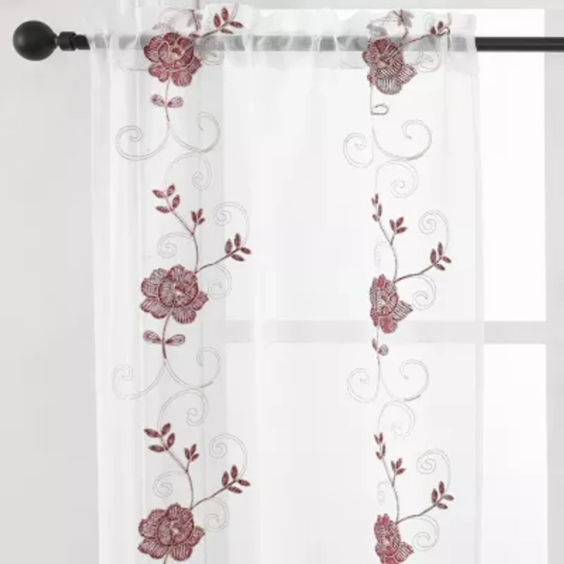 Runyan 3-pc. Rod Pocket Window Tier