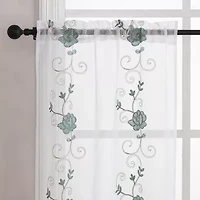 Runyan 3-pc. Rod Pocket Window Tier